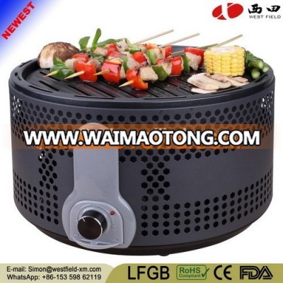 Factory High quality Outdoor Charcoal Barbecue Grills with high quality bag for portable BBQ Grill